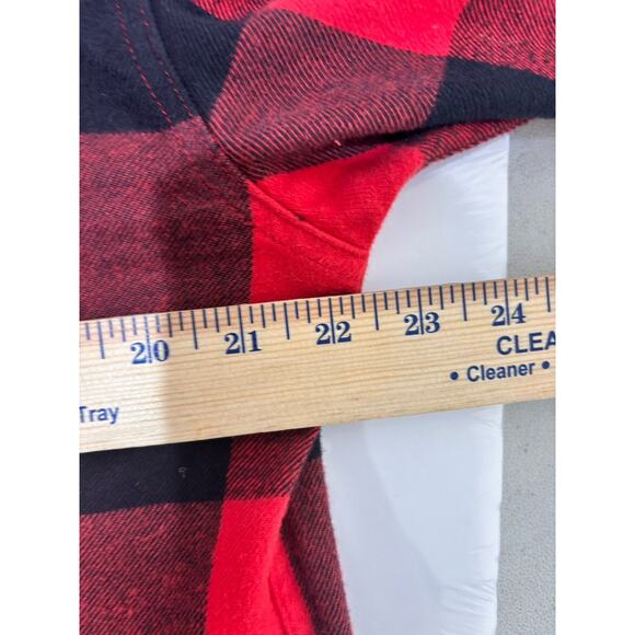 bearbottom flannel shirt red black lumberjack medium - Picture 4 of 4